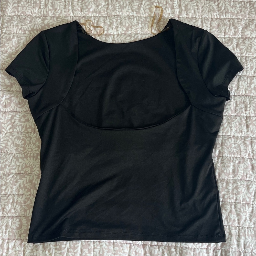 Cotton On Low Back Black Women's Top